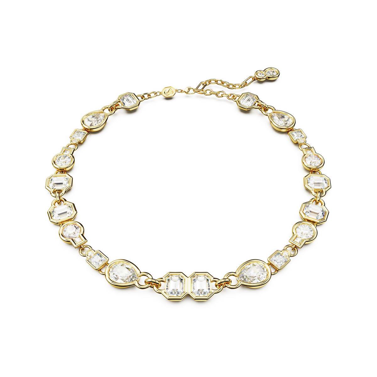 Swarovski Kolye Dextera necklaceMixed cuts, White, Gold-tone plated 5665497