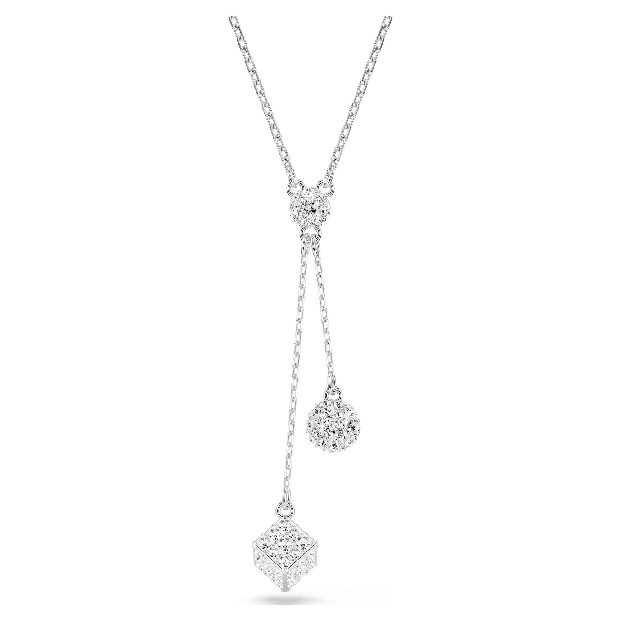Swarovski Kolye Dextera:Pend Sphere & Cube Cry/Rhs 5693207