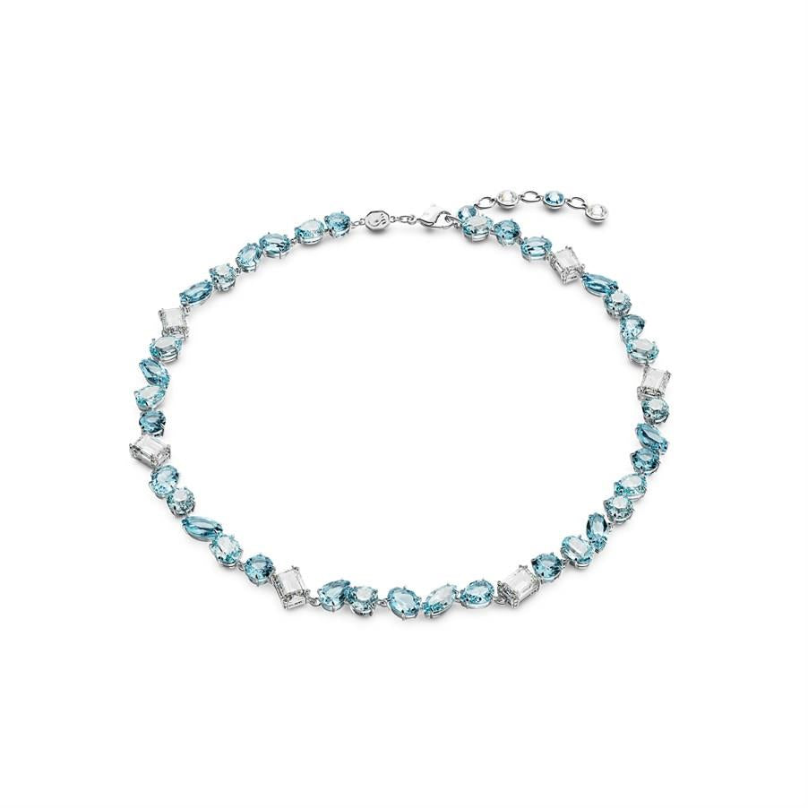 Swarovski Kolye Gema:All Ard Blu/Rhs 5666007