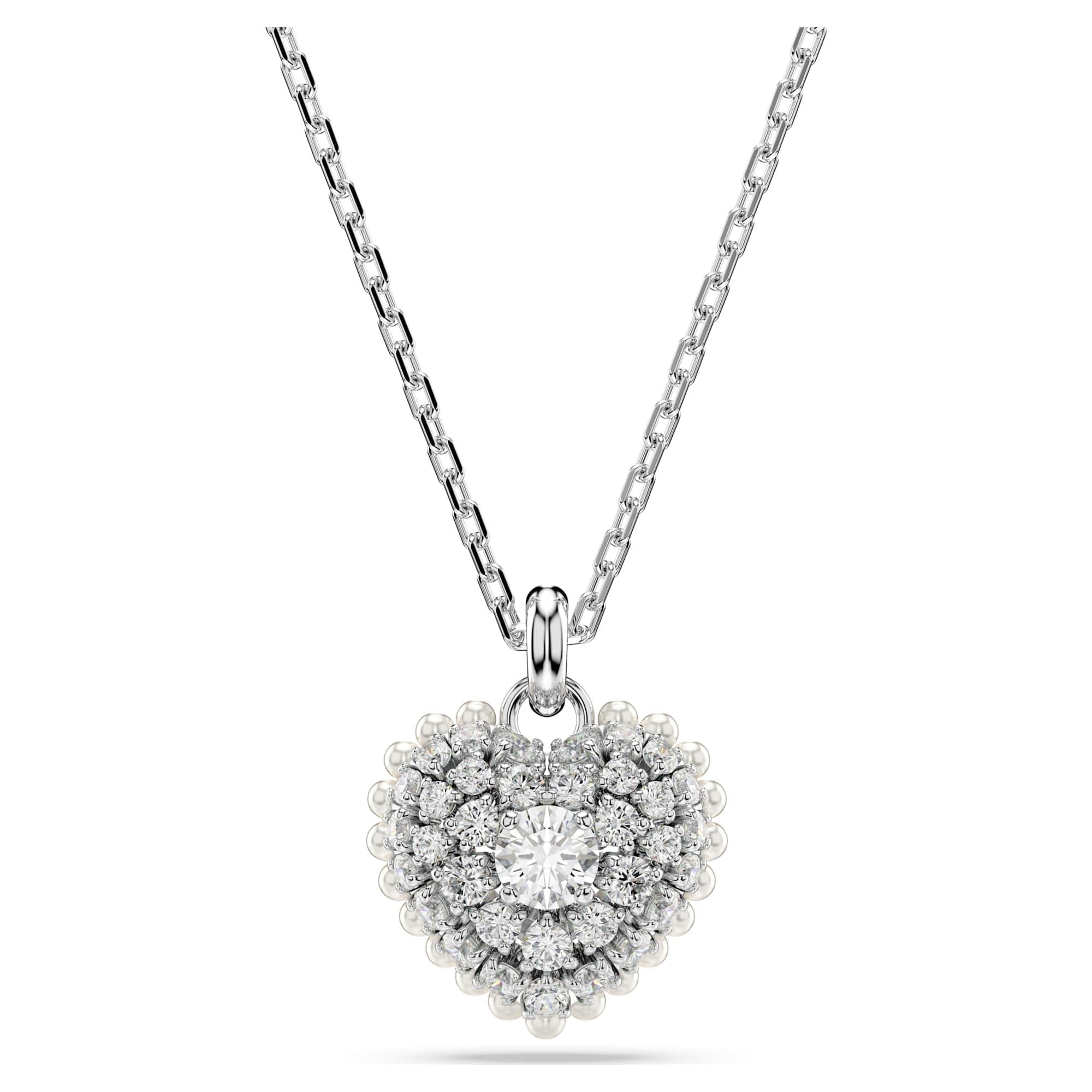 Swarovski Kolye Hyperbola:Pend Hrt Whıte/Rhs 5684386