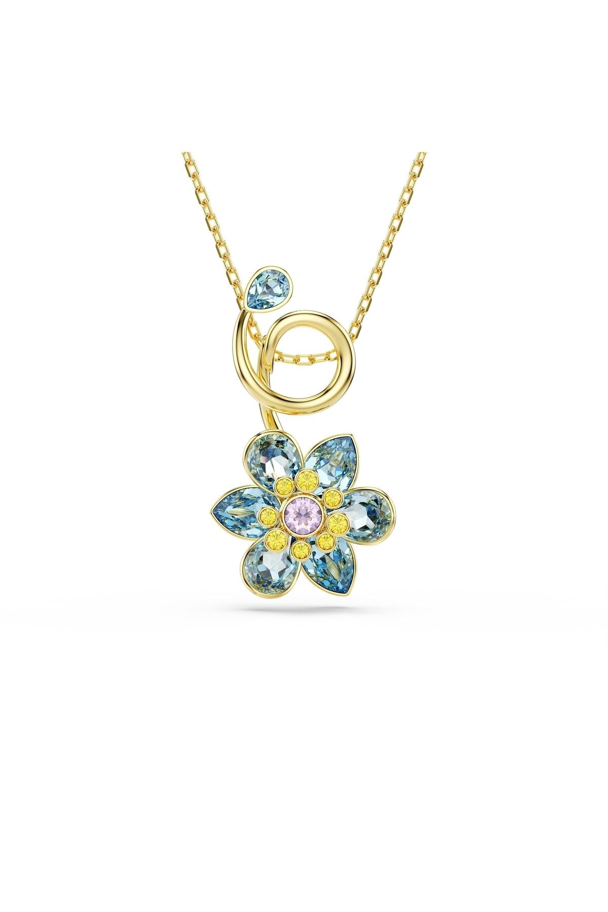 Swarovski Kolye Idyllıa:Pend Blue Mul/Gos 5709029