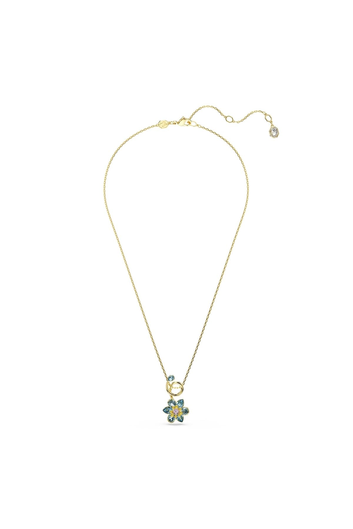 Swarovski Kolye Idyllıa:Pend Blue Mul/Gos 5709029