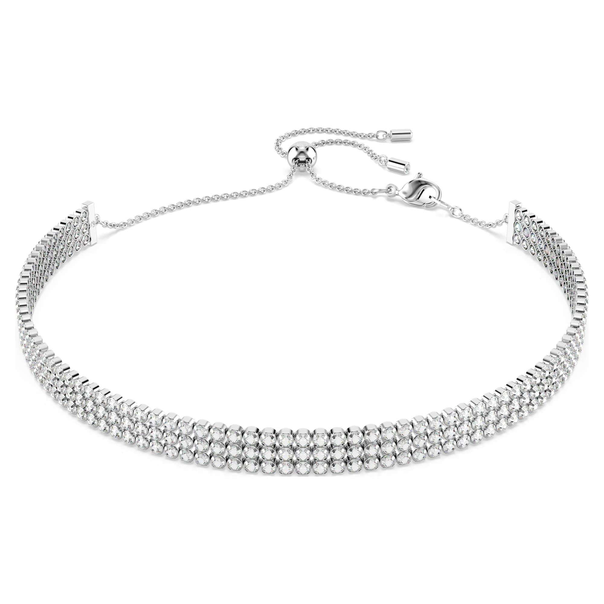 Swarovski Kolye Matrıx:Choker Whıte/Rhs 5685755