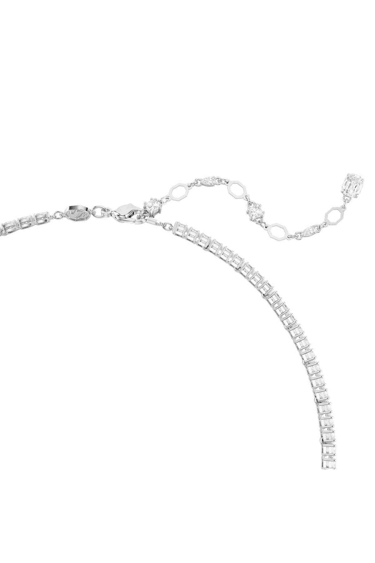 Swarovski Kolye Matrıx:Necklace V Whıte/Rhs 5692533