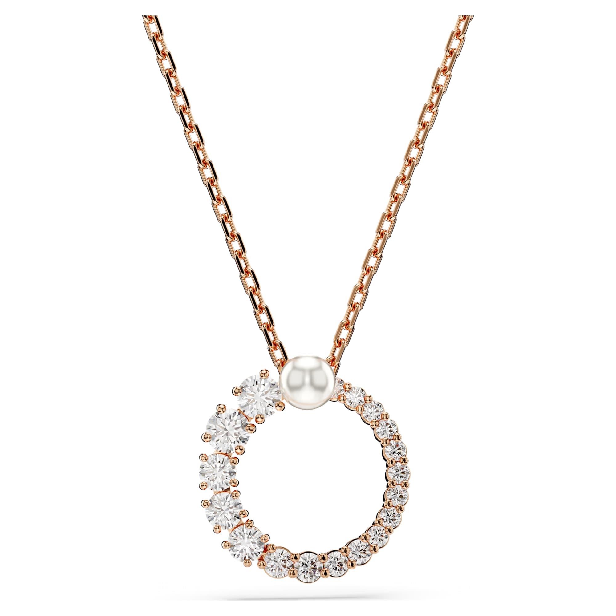 Swarovski Kolye Matrıx:Pend Whıte/Ros 5692265
