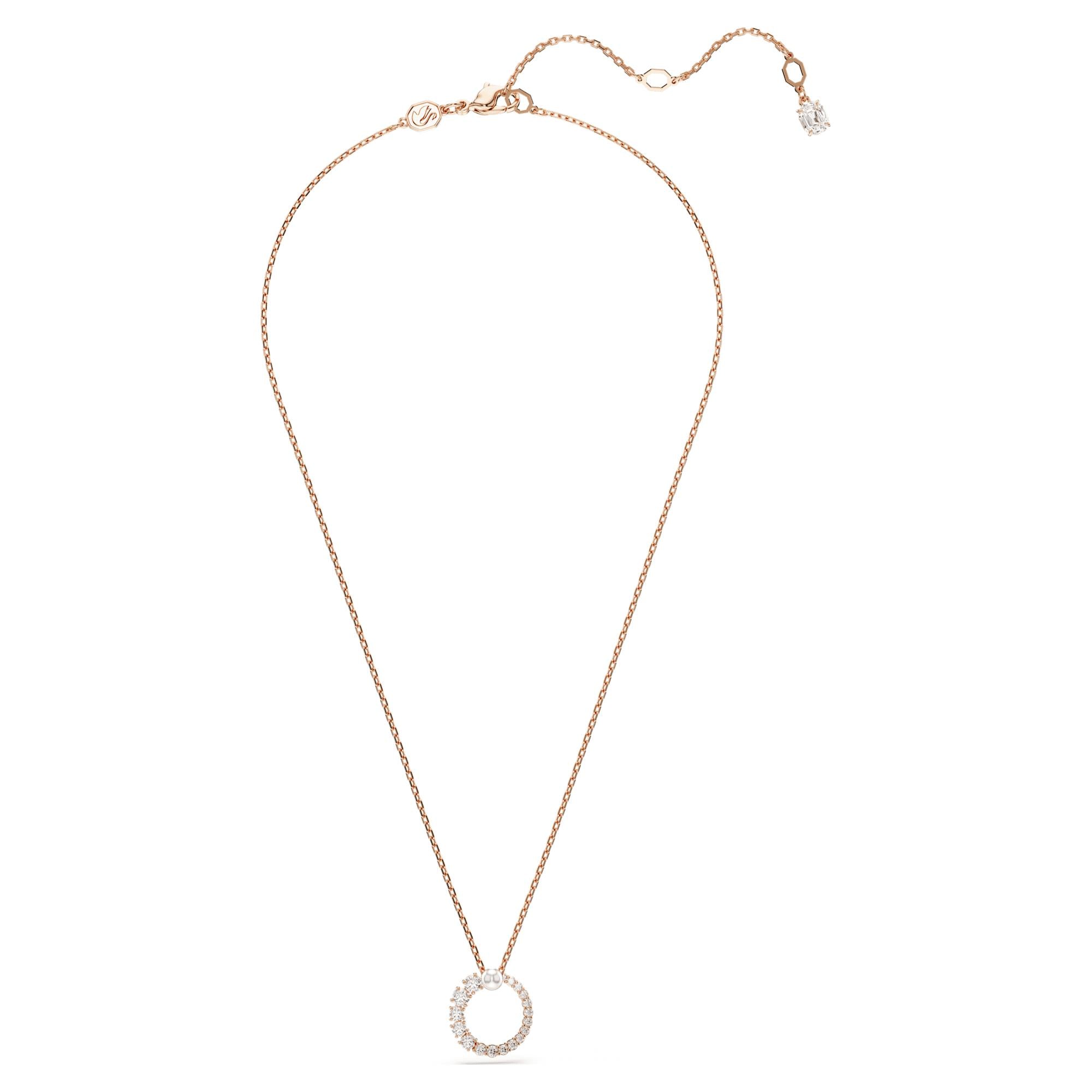 Swarovski Kolye Matrıx:Pend Whıte/Ros 5692265