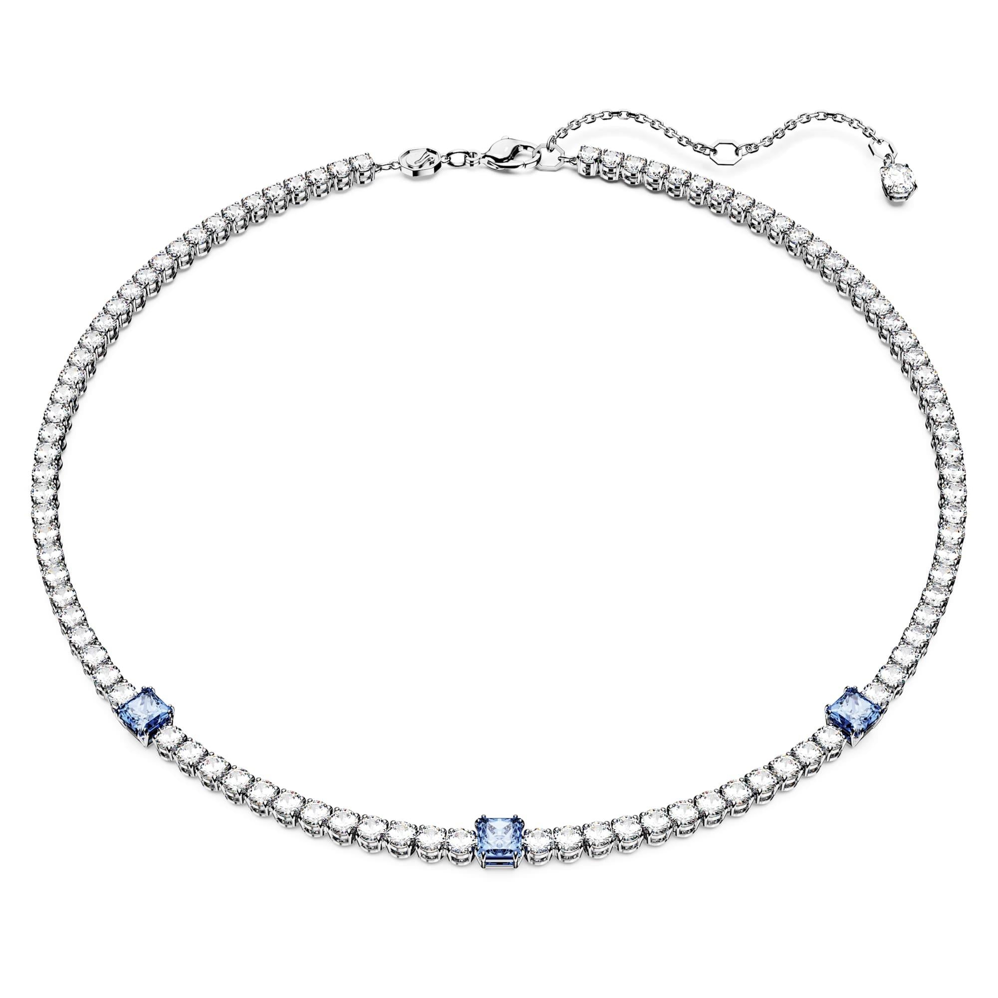 Swarovski Kolye Matrix:Tn Blue Stones Blu/Rhs M 5666167