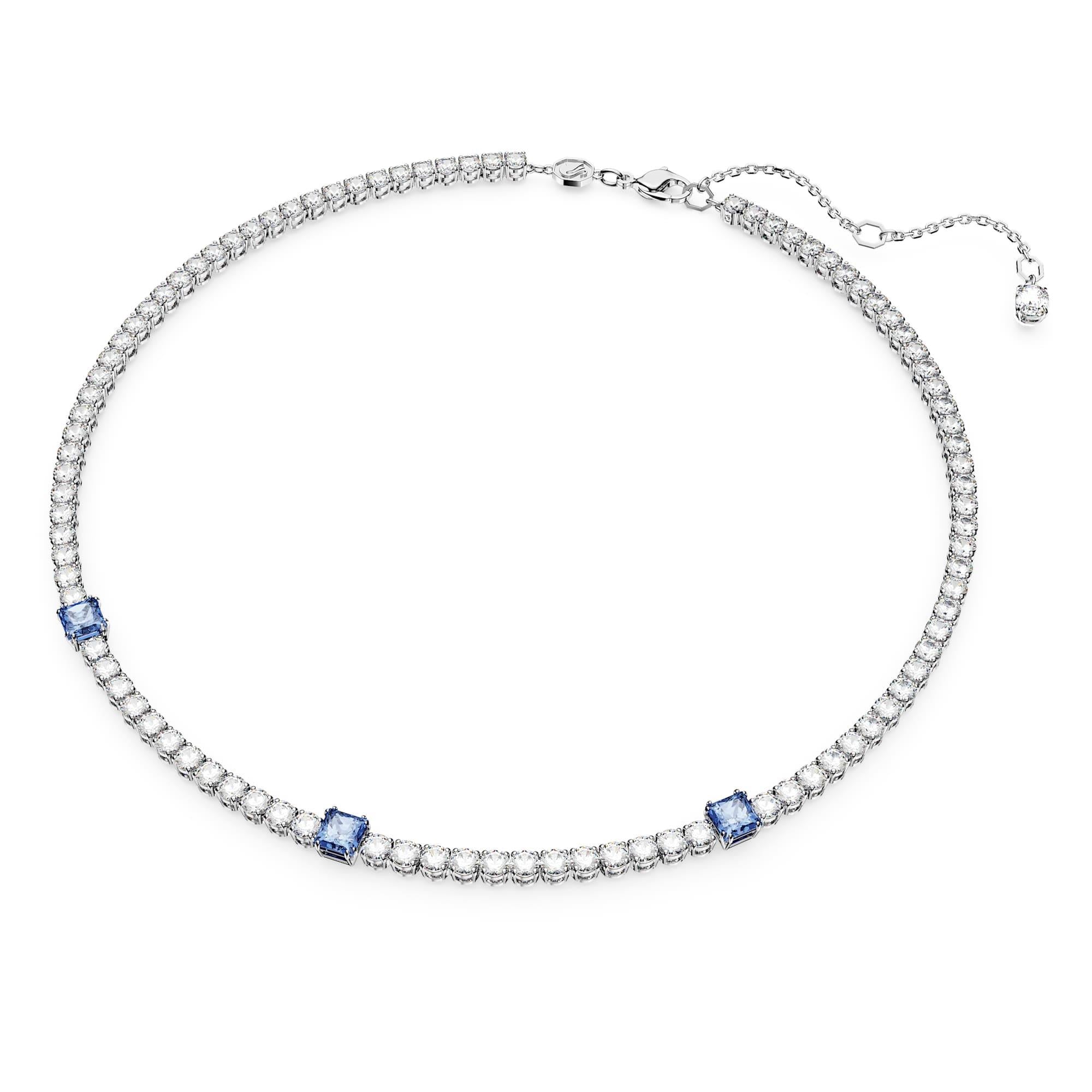Swarovski Kolye Matrix:Tn Blue Stones Blu/Rhs M 5666167