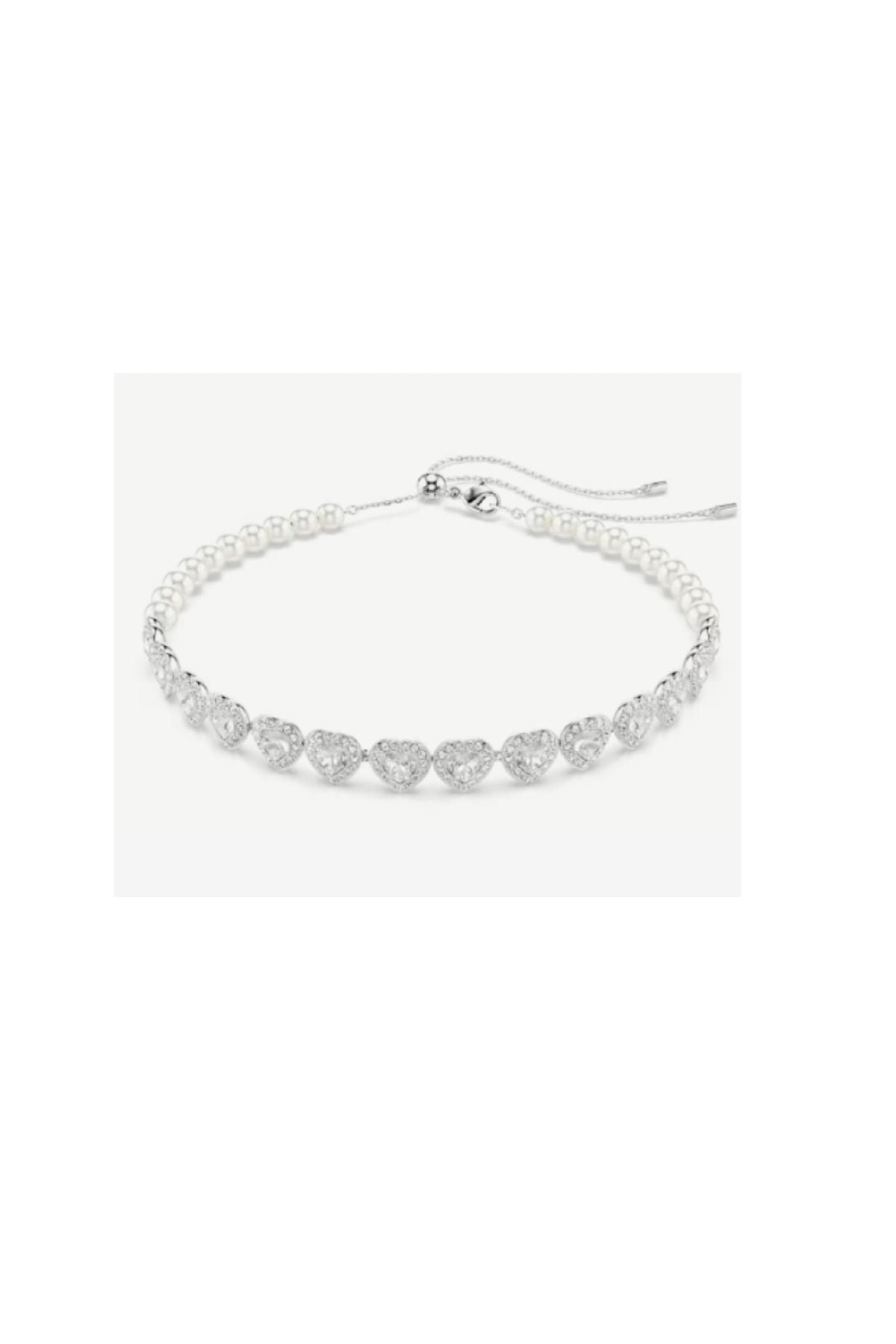 Swarovski Kolye Ss25 Capsule:Choker Prl Angelıc Cry/Rhs 5720861