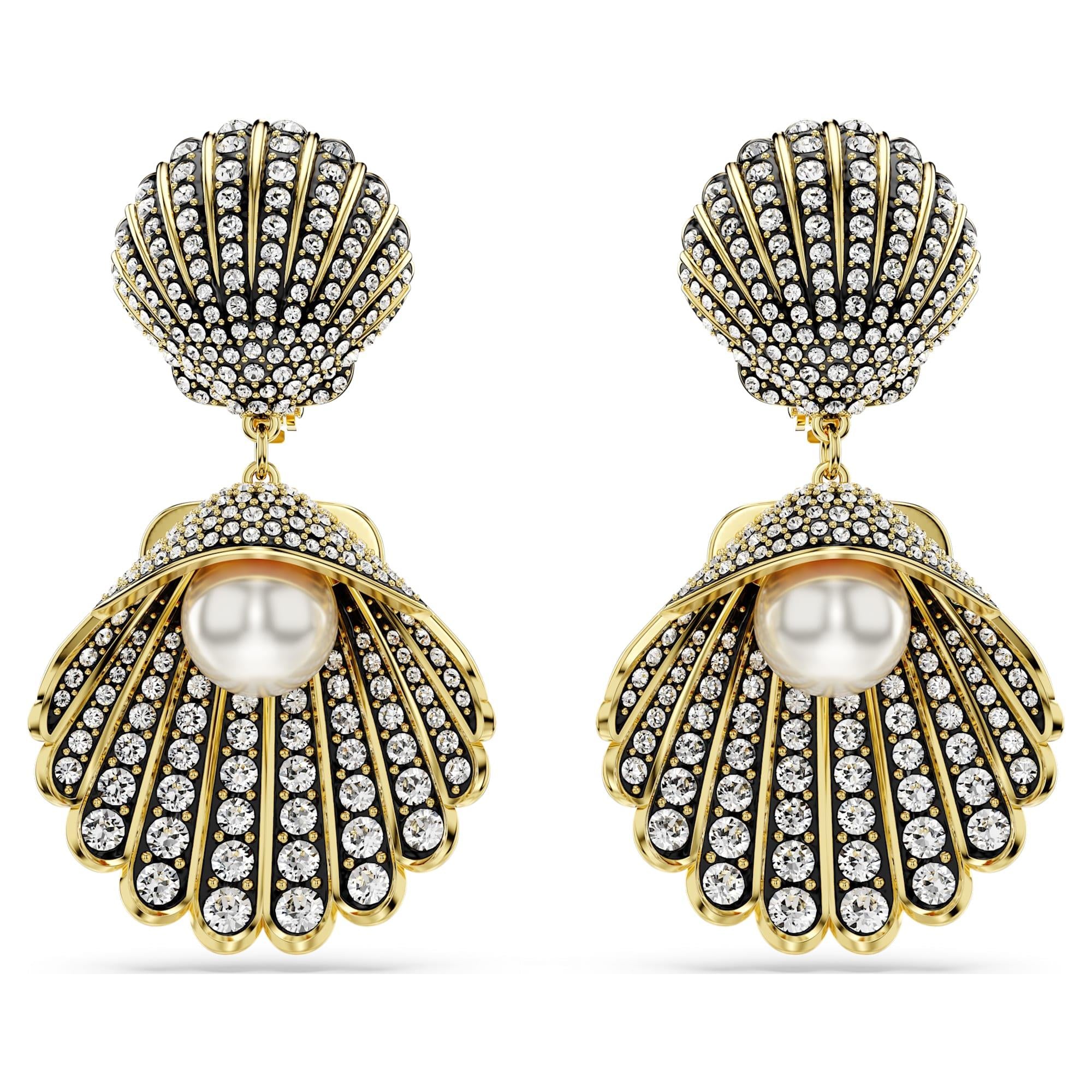 Swarovski Küpe Idyllıa F:Ce Danglıng Earrıngs Cry/Gos 5683946