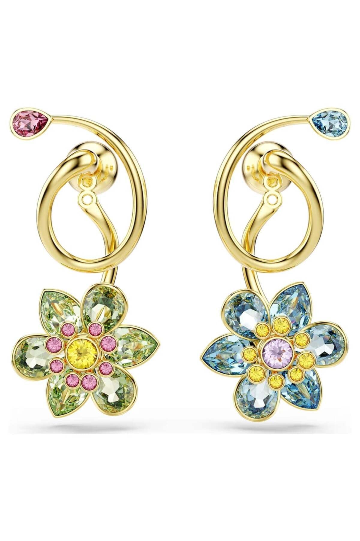 Swarovski Küpe Idyllıa:Pe Bl/Gr Mul/Gos 5709025