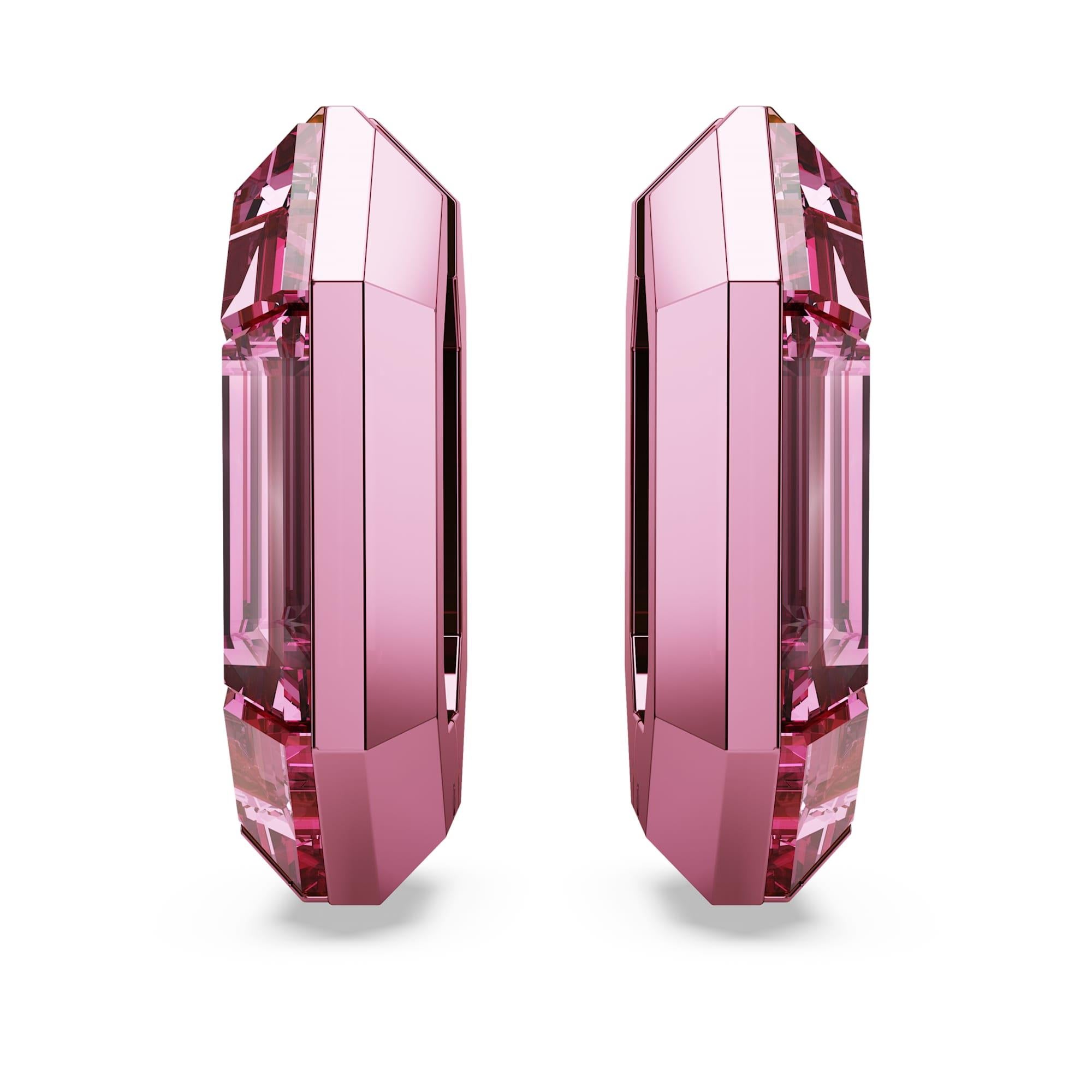 Swarovski Küpe Lucent:Pe Mn Hoop Rose/Oth 5680783