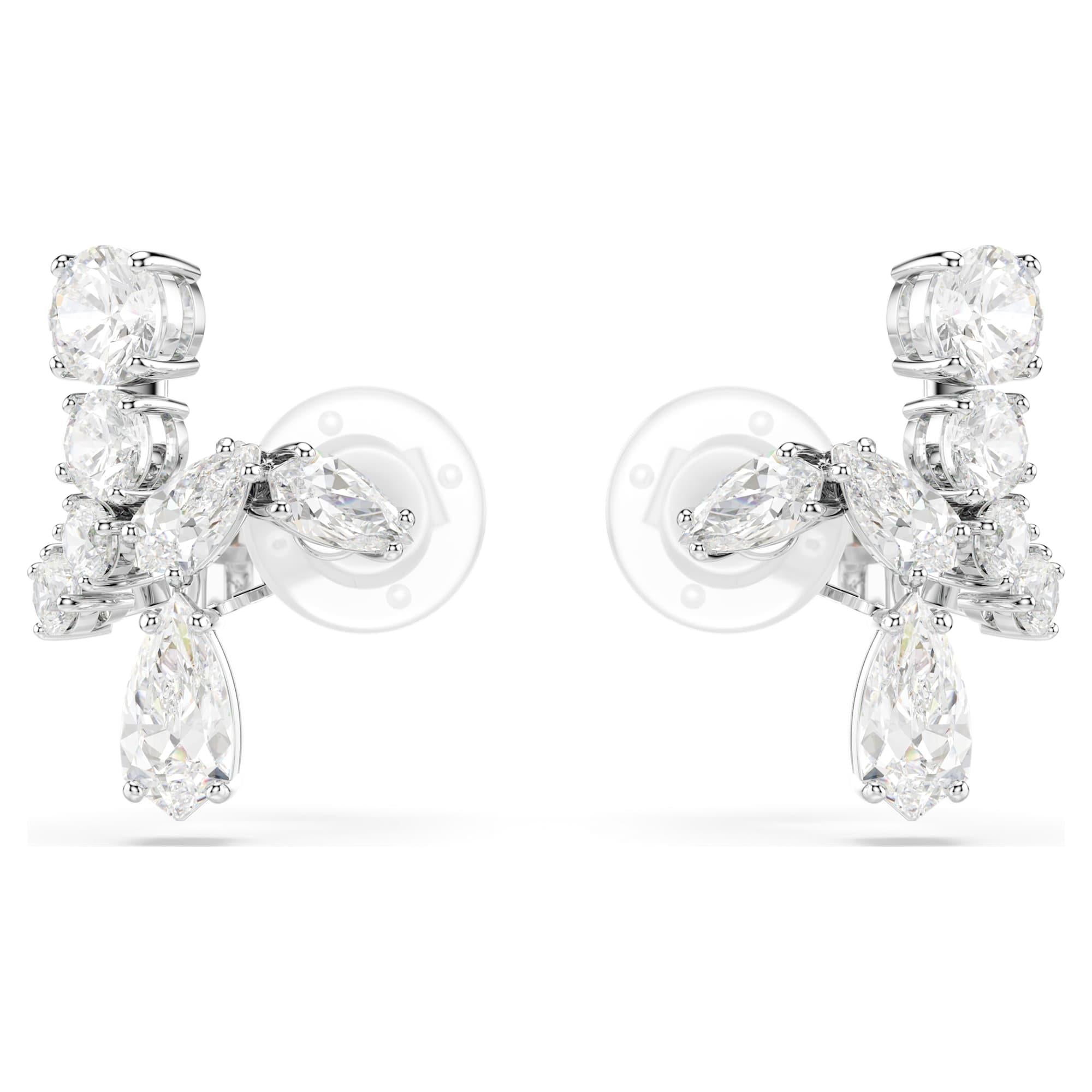 Swarovski Küpe Matrıx:Ce Whıte/Rhs 5692523