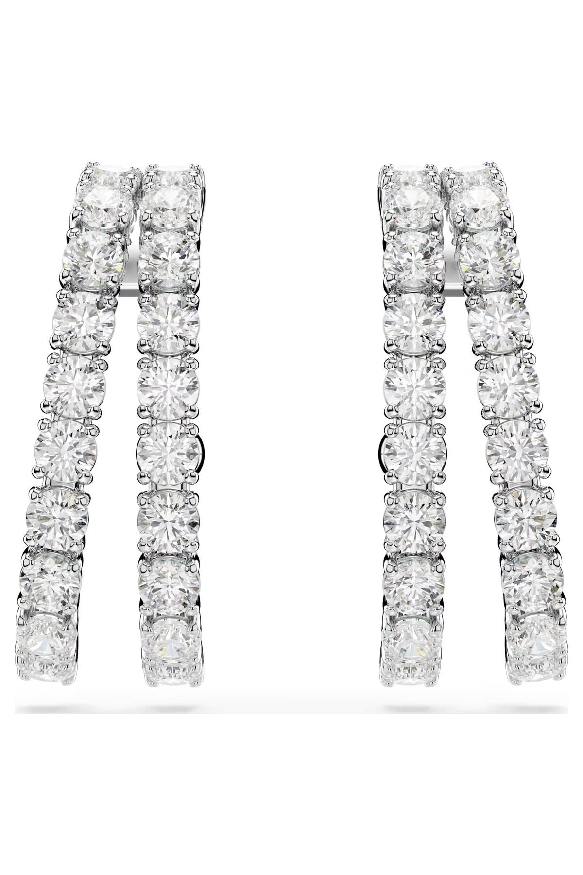 Swarovski Küpe Matrıx:Pe Lınes Whıte/Rhs 5705835