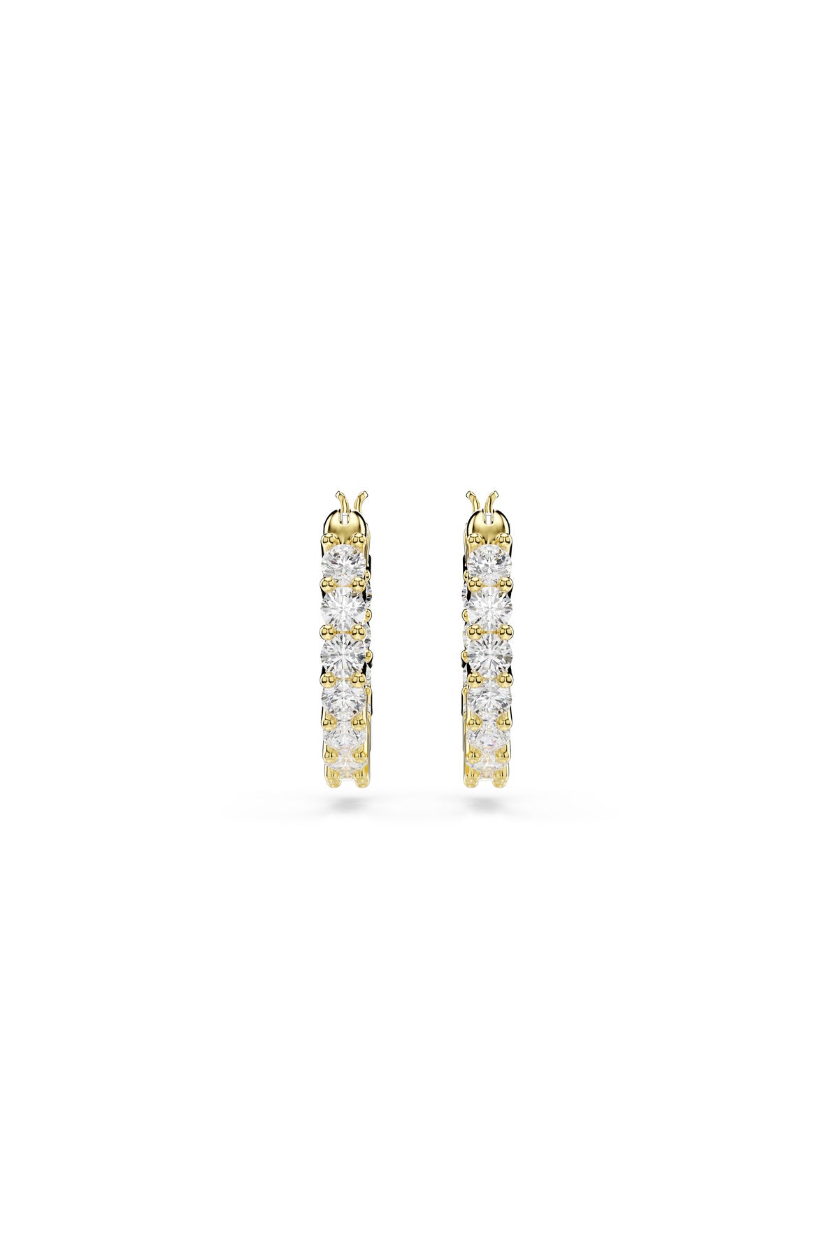 Swarovski Küpe Matrıx:Pe Mn Hoop Whıte/Gos 5733398