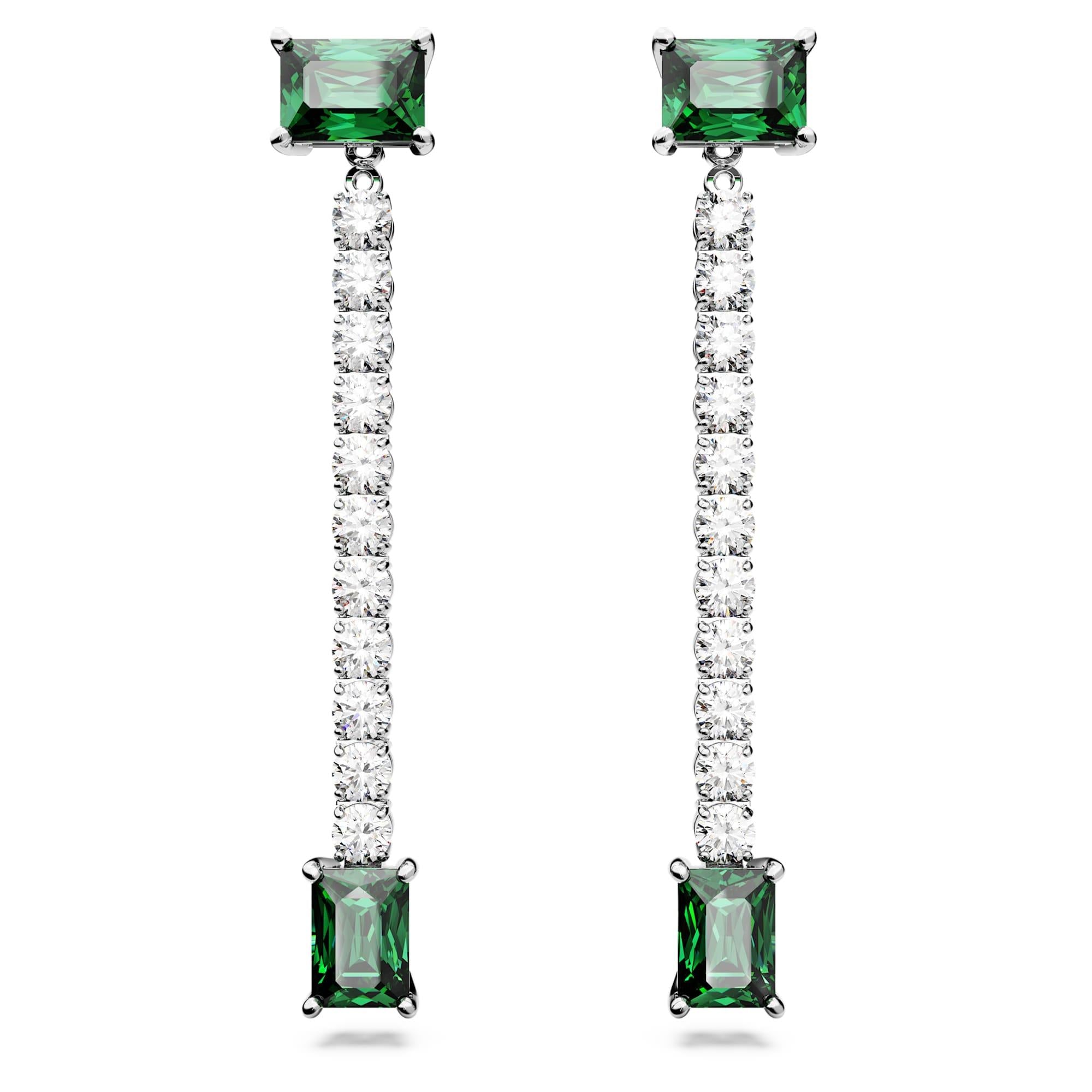 Swarovski Küpe Matrix:Pe With Gems Dangling Gre/Rhs 5665786