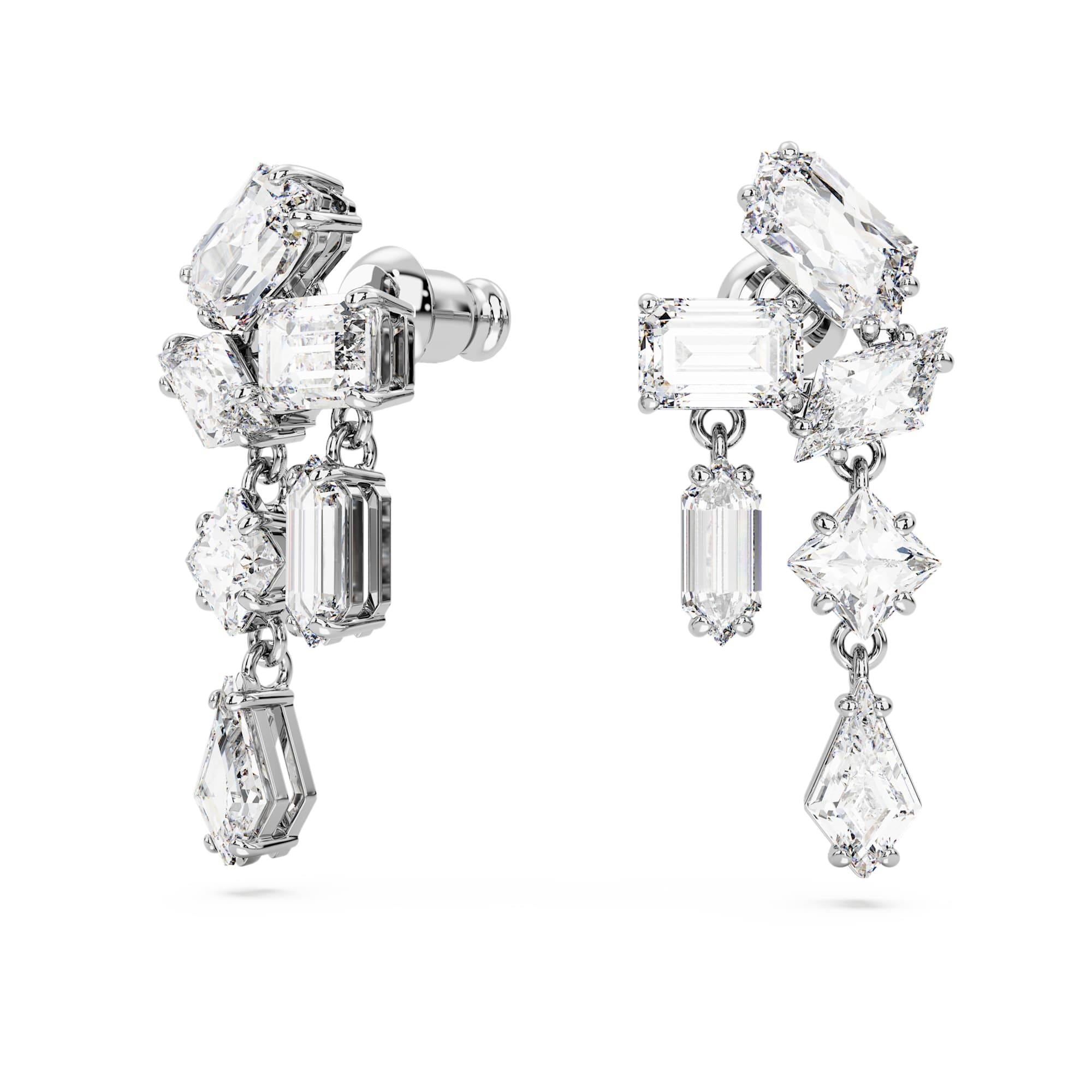 Swarovski Küpe Mesmera:Pe Sd Cluster Cry/Rhs 5665825