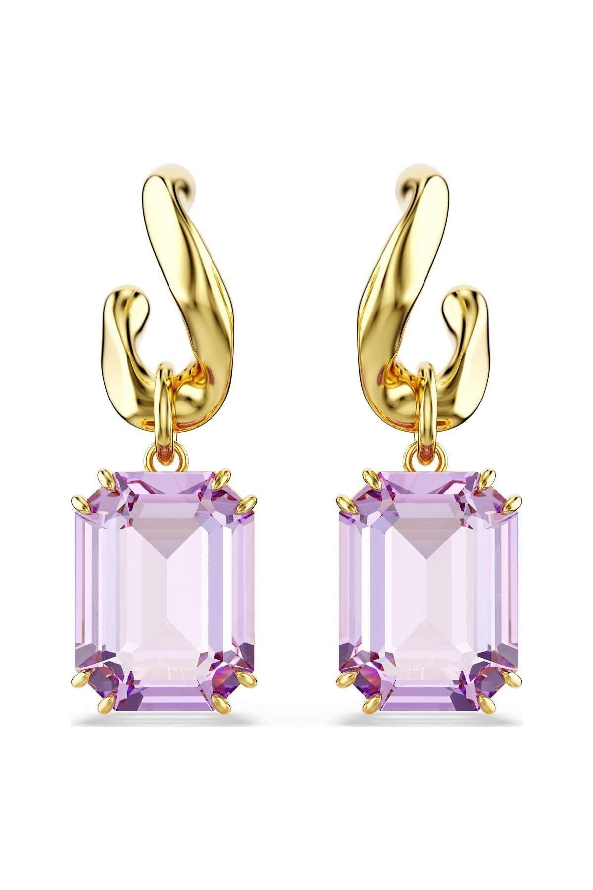 Swarovski Küpe Mıllenıa:Pe Stud Vıol/Gos 5694784