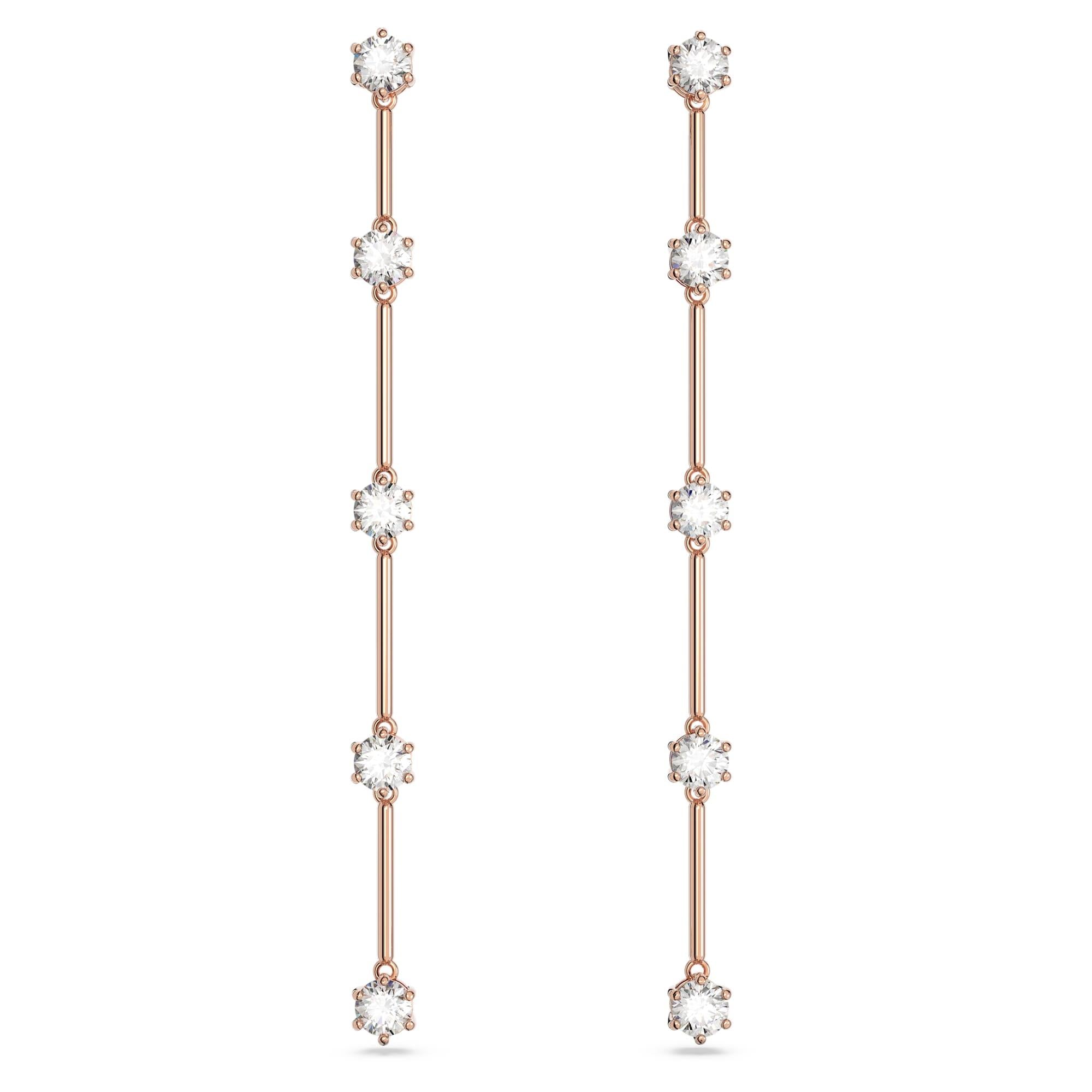 Swarovski Küpe Re Constella:Pe Symetrical Whi/Ros 5661463