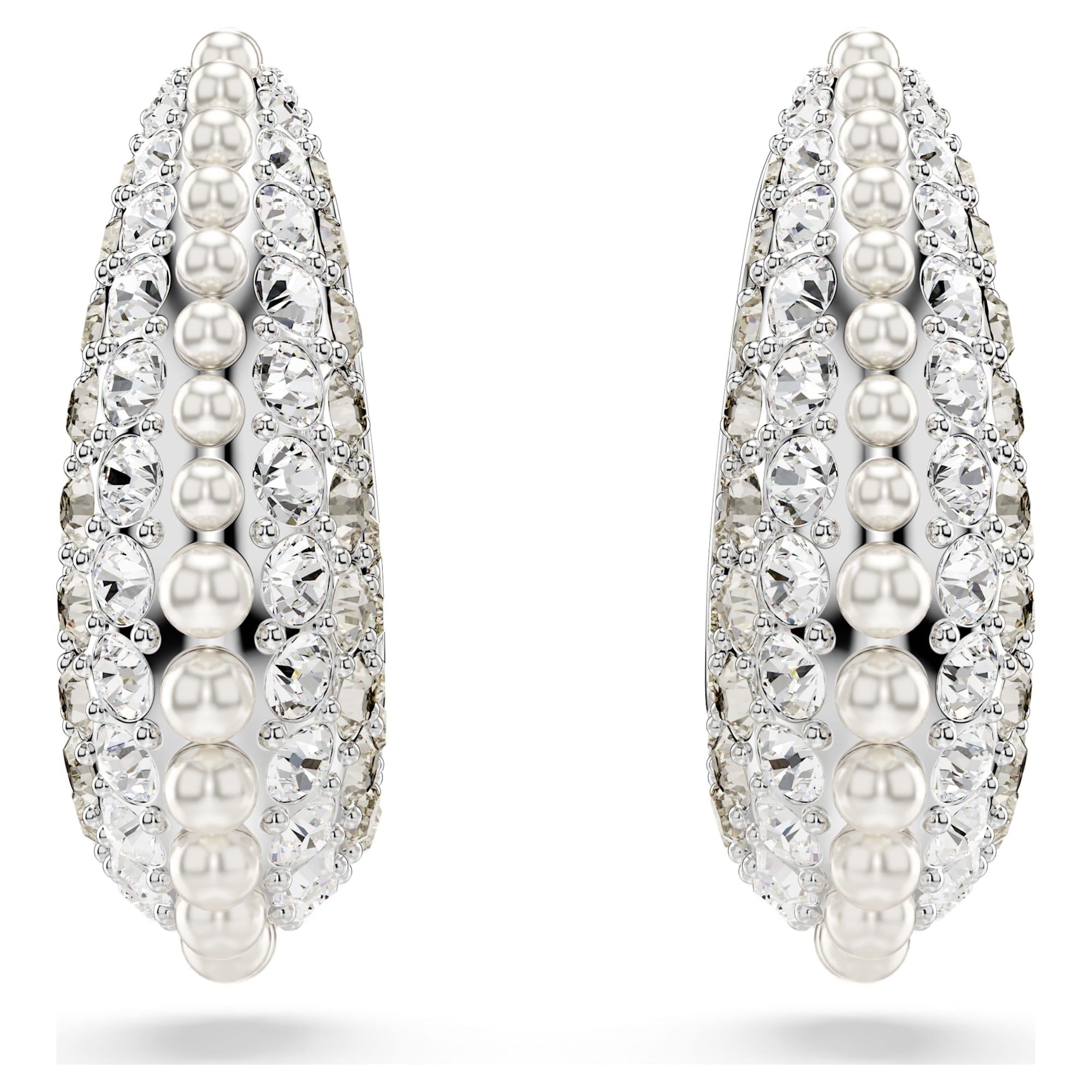 Swarovski Küpe Sublıma:Pe Whıte Cry/Rhs 5692107
