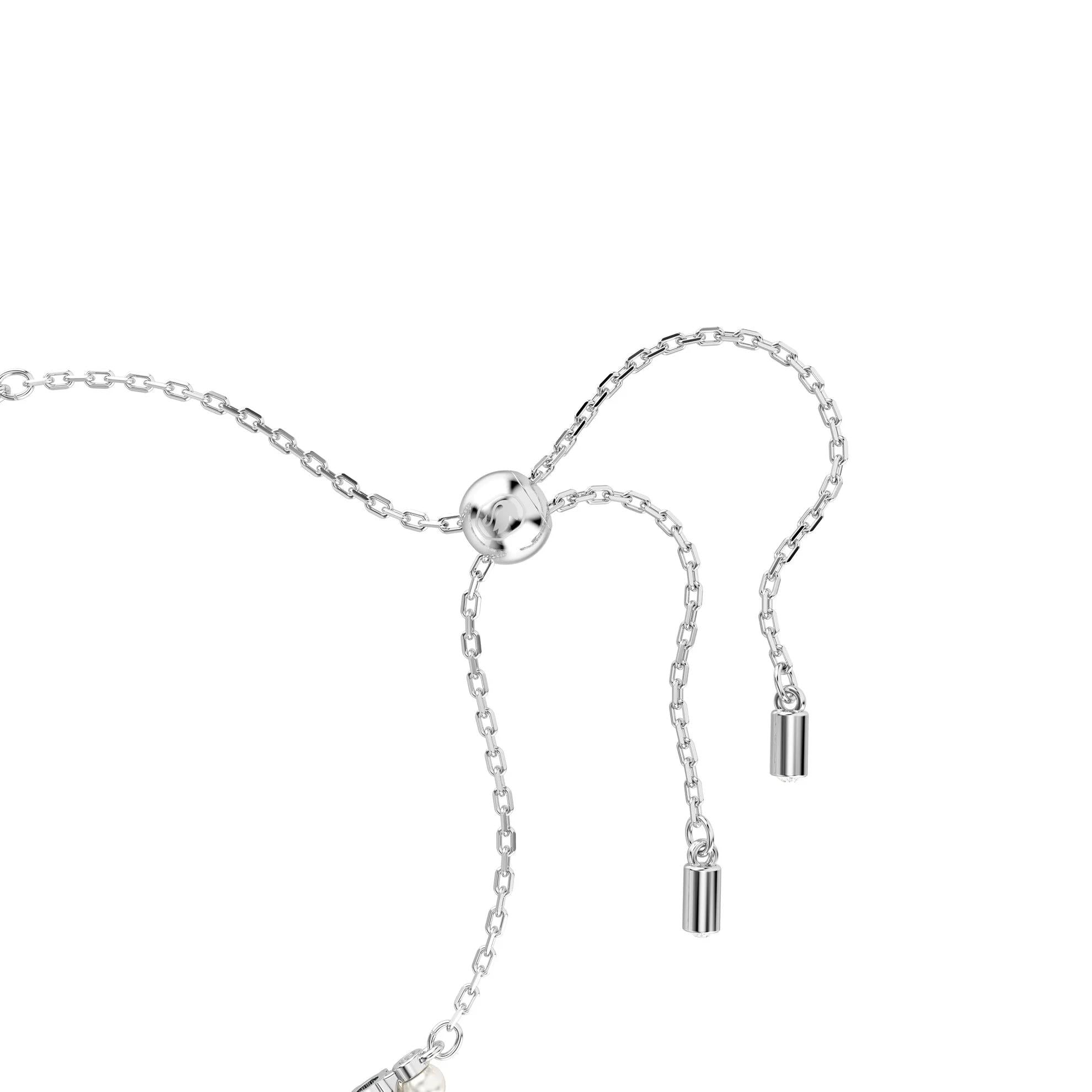 Swarovski MATRIX:BRACELET 3MM WHITE/RHS M 5689633