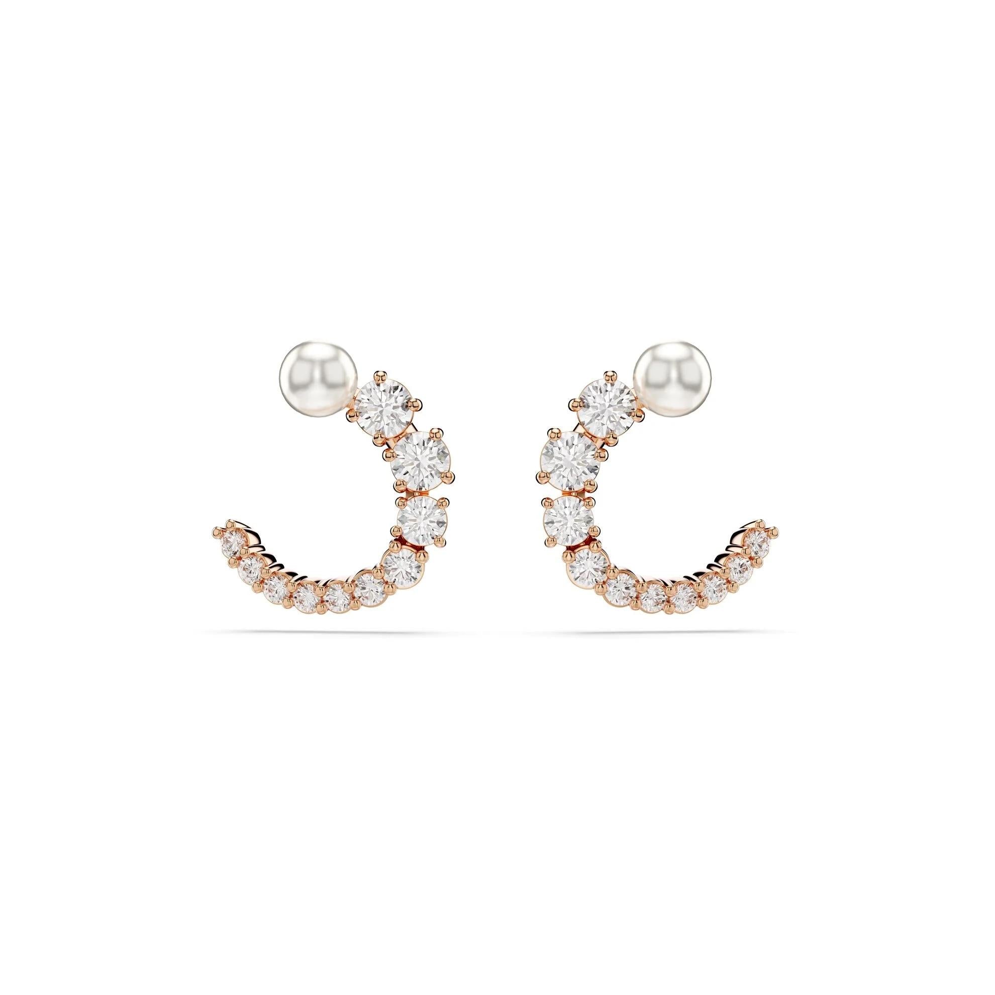 Swarovski Matrix Pe  STUD WHITE/ROS 5692264