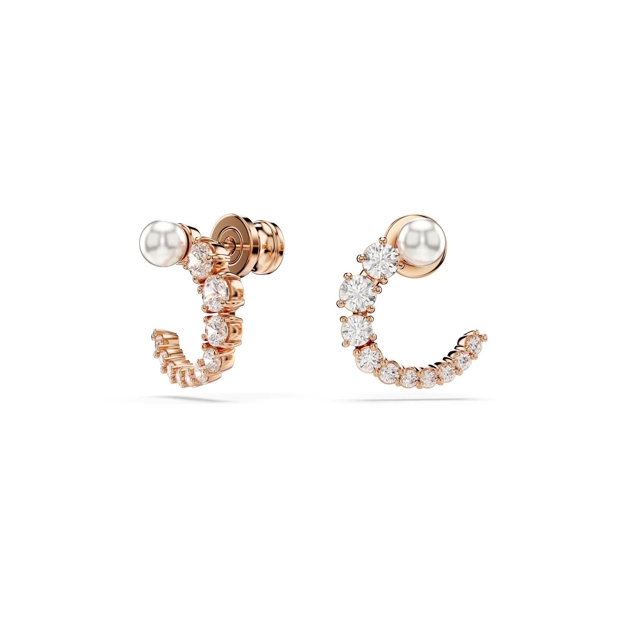 Swarovski Matrix Pe  STUD WHITE/ROS 5692264