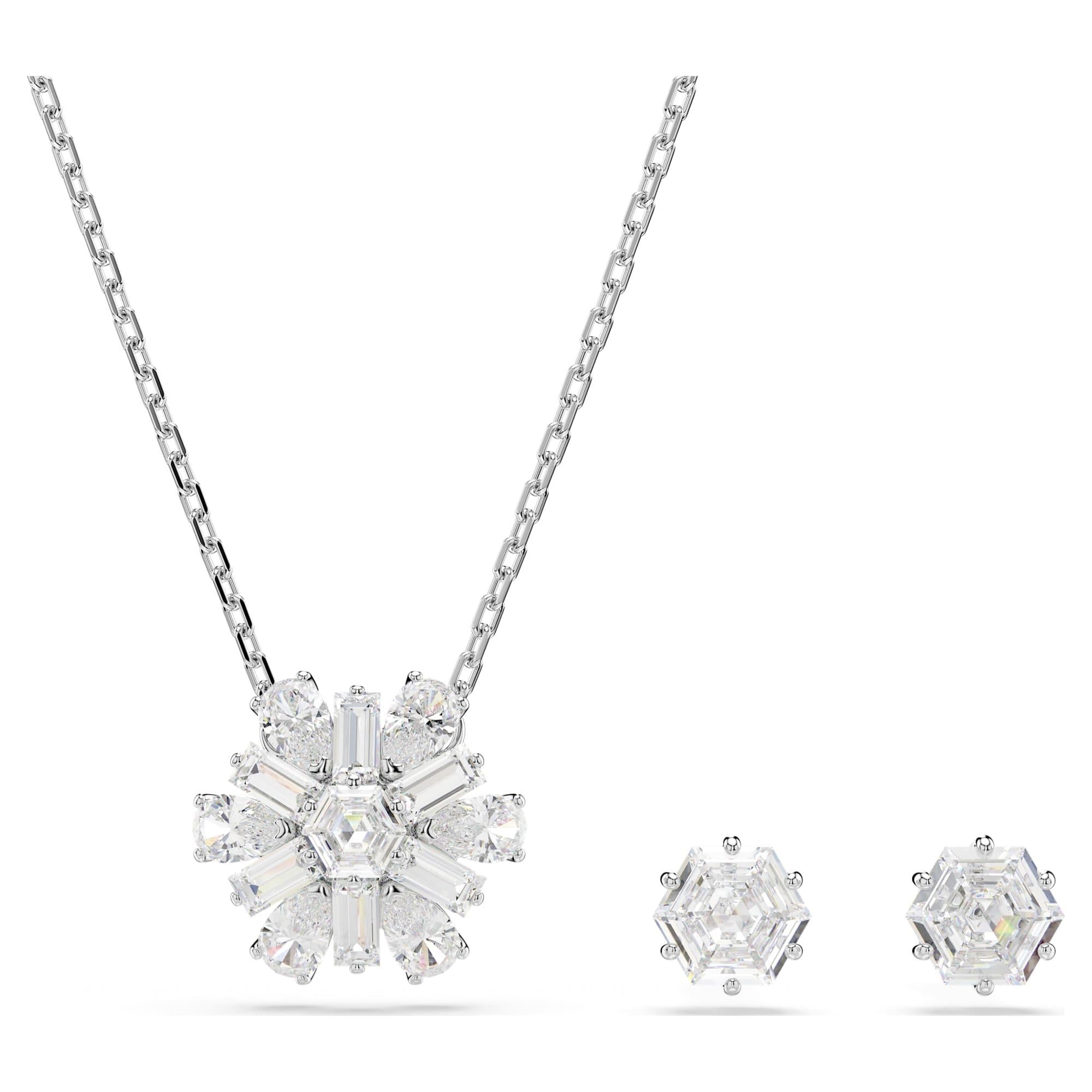 Swarovski Set Idyllıa E:Set Set Of 2 Whıte/Rhs 5691486