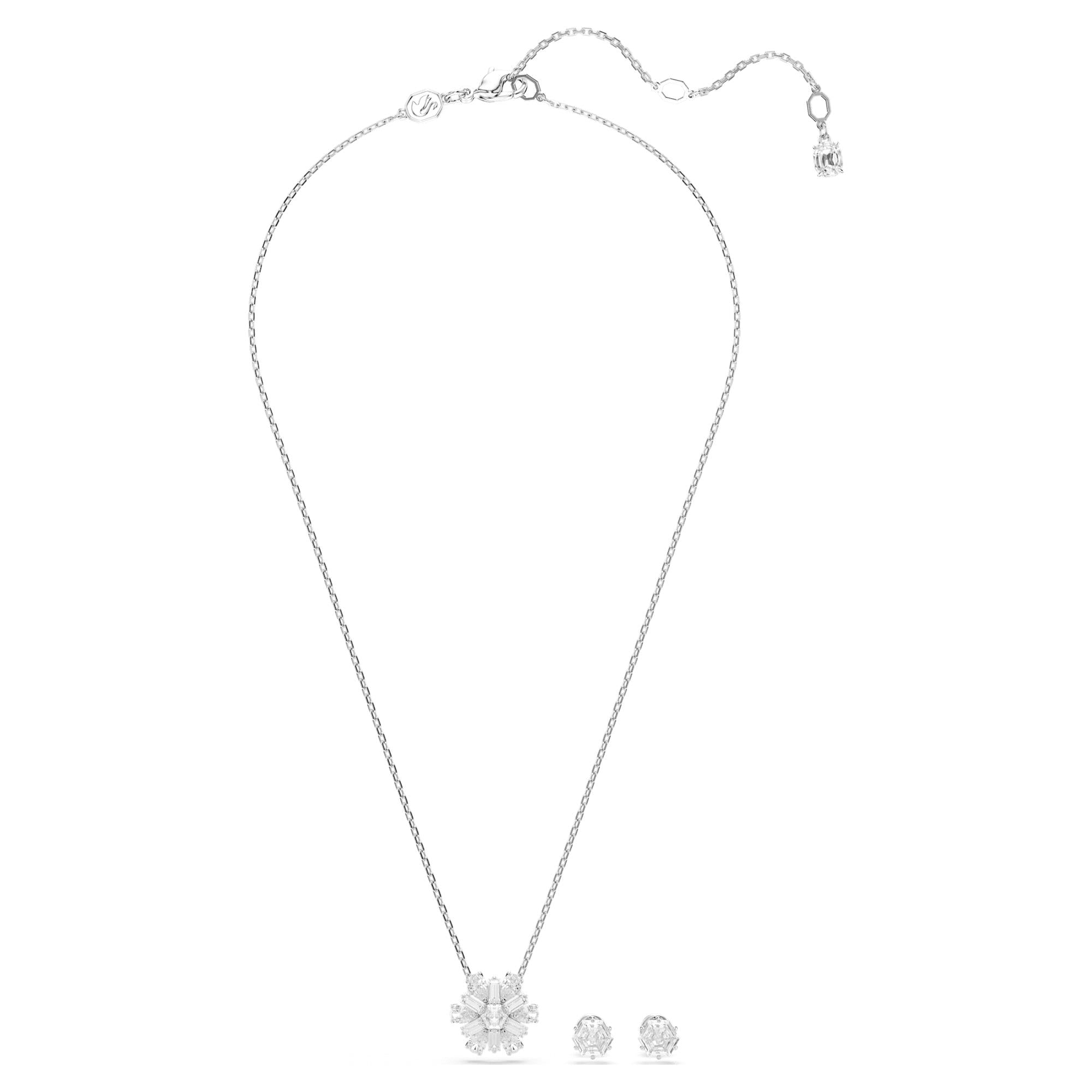 Swarovski Set Idyllıa E:Set Set Of 2 Whıte/Rhs 5691486