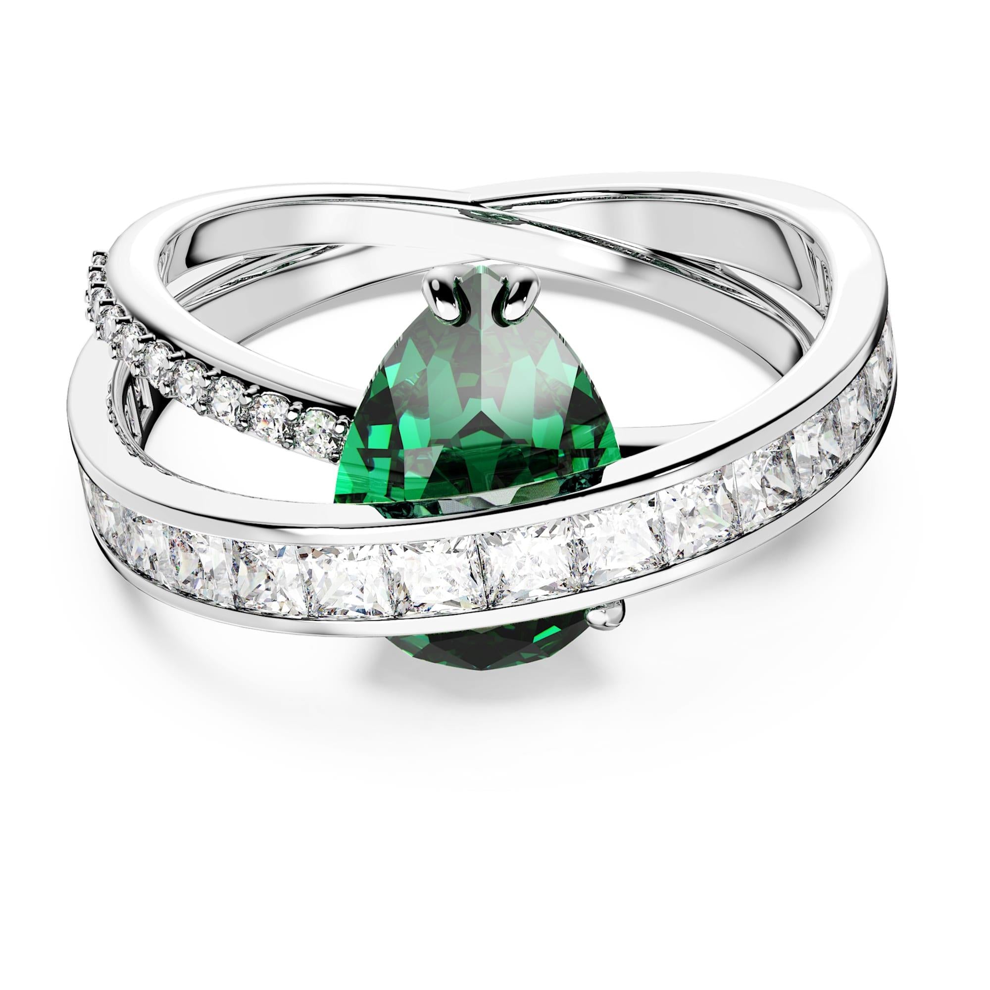 Swarovski Yüzük Hyperbola:Ring Db Gre/Rhs 52 5665361