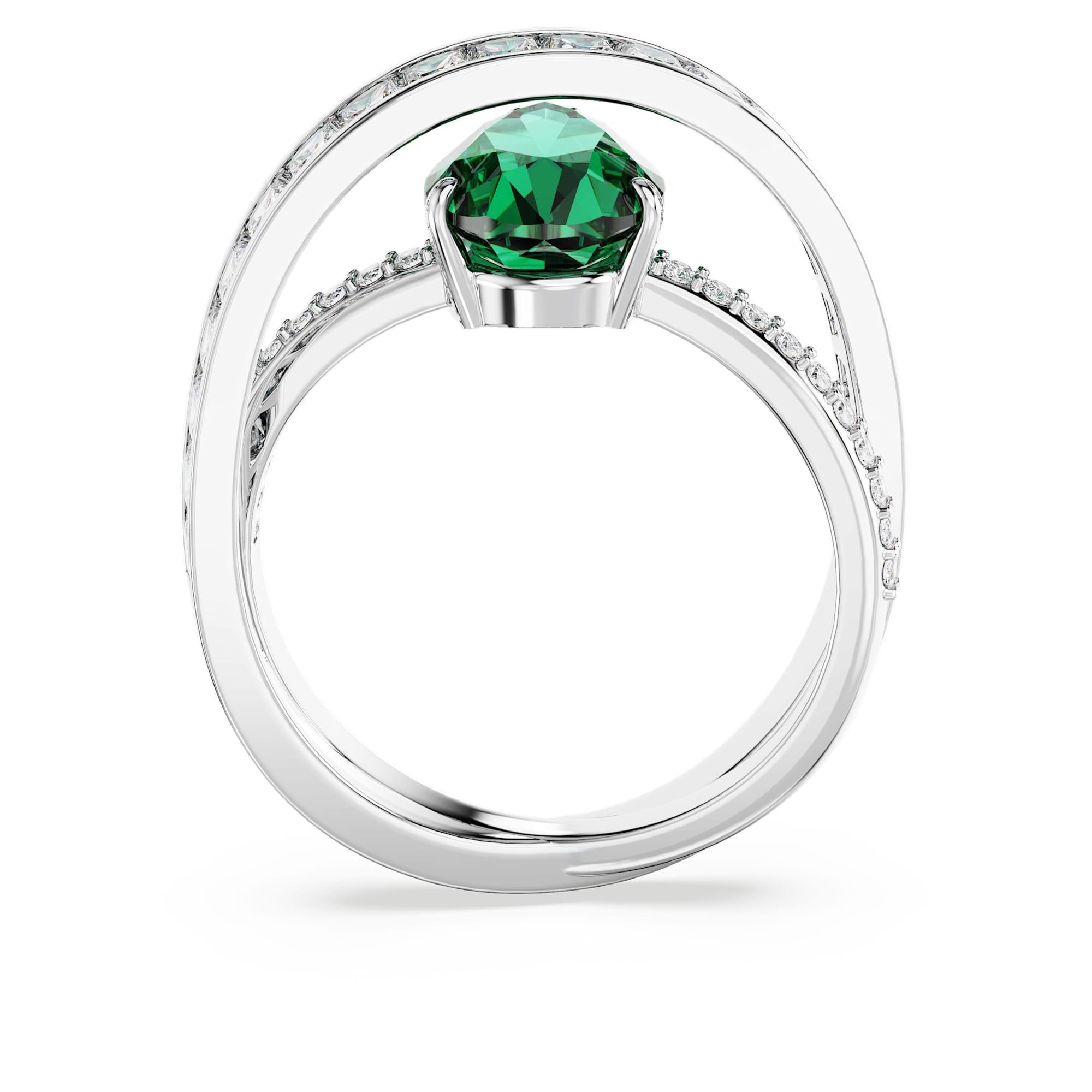 Swarovski Yüzük Hyperbola:Ring Db Gre/Rhs 52 5665361