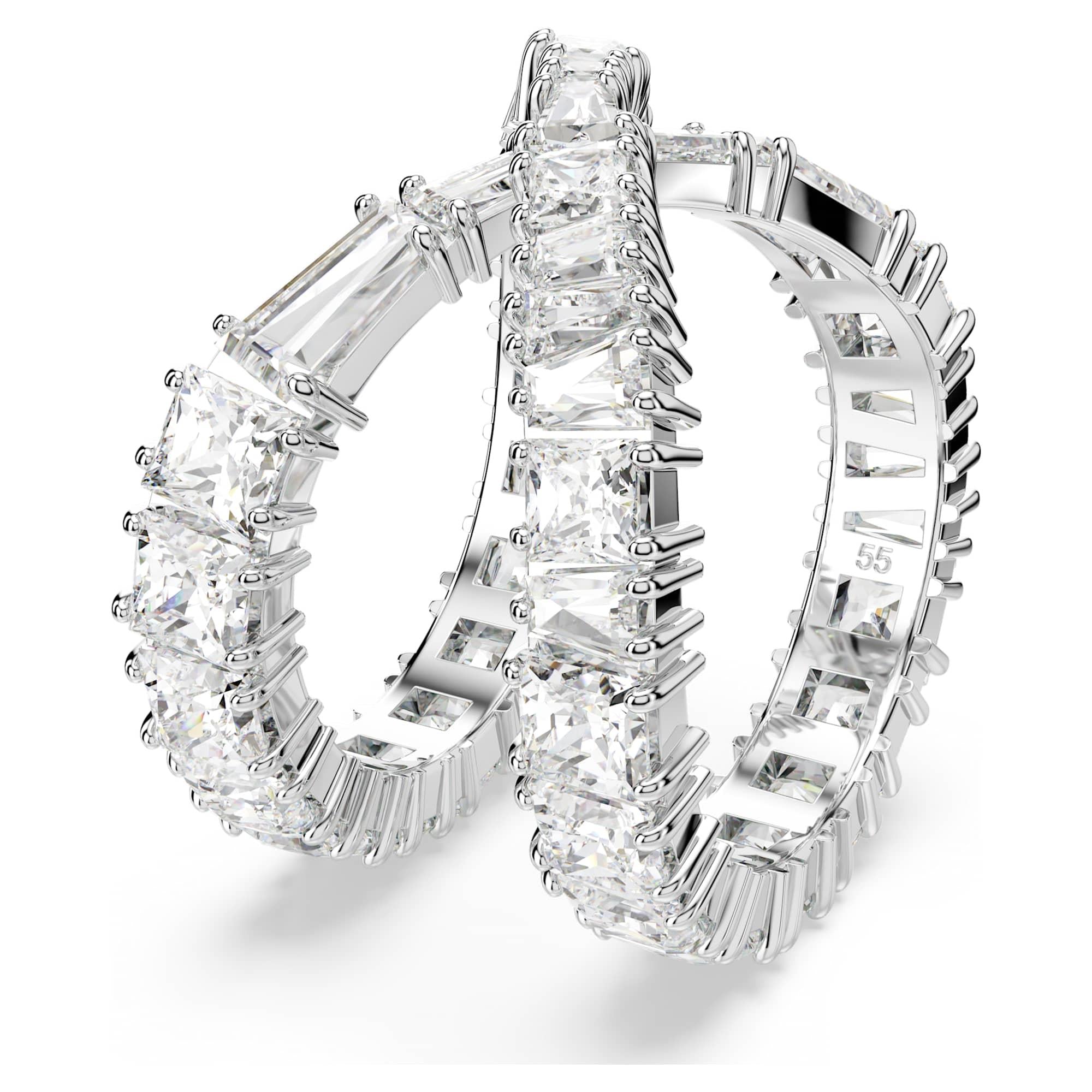 Swarovski Yüzük Hyperbola:Rıng Whıte/Rhs 55 5677632