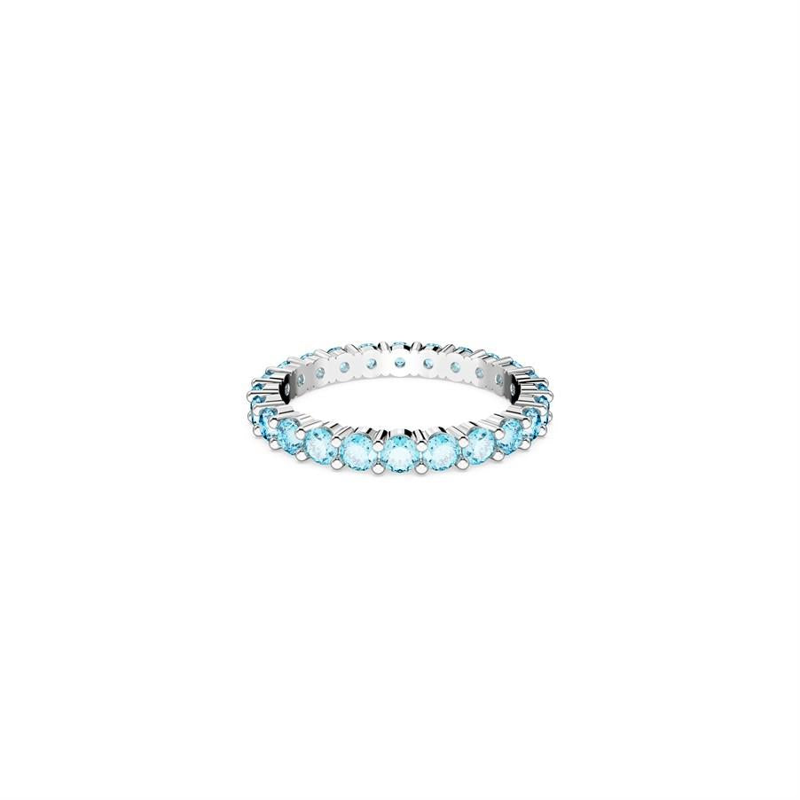 Swarovski Yüzük Matrix:Ring Aqua Blu/Rhs 50 5658672