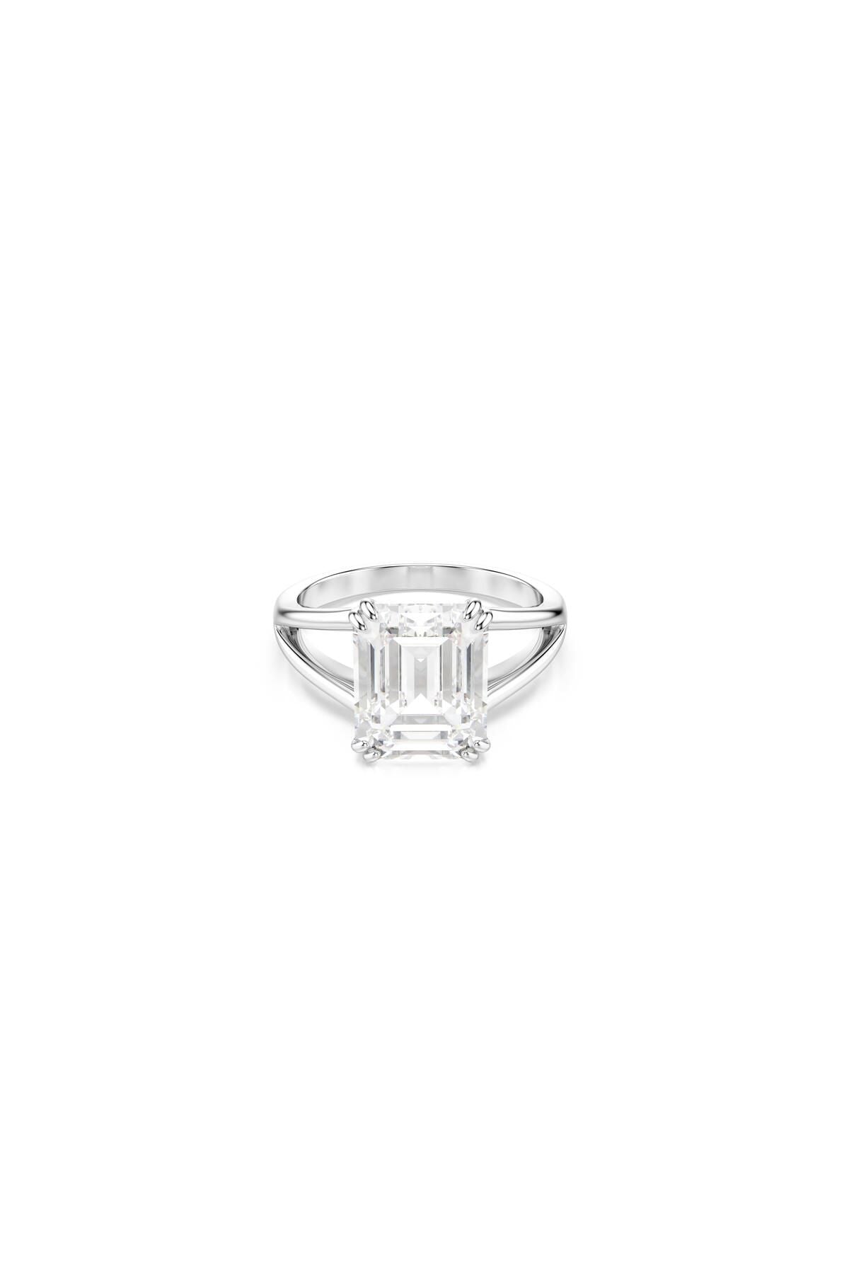 Swarovski Yüzük Re Stılla:Rıng Octagon Whıte/Rhs 58 5717876