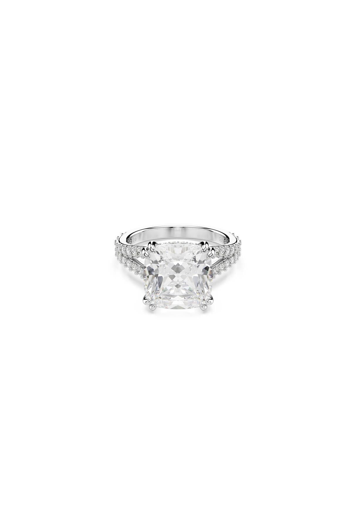 Swarovski Yüzük Re Stılla:Rıng Sq Whıte/Rhs 58 5709904