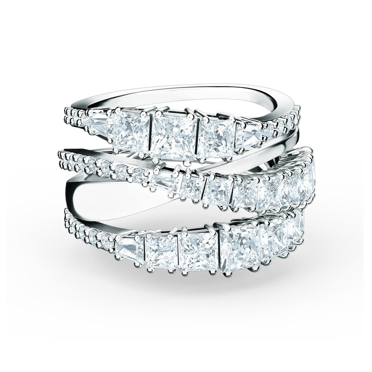 Swarovski Twist Wrap Pave Yüzük 50 5584656