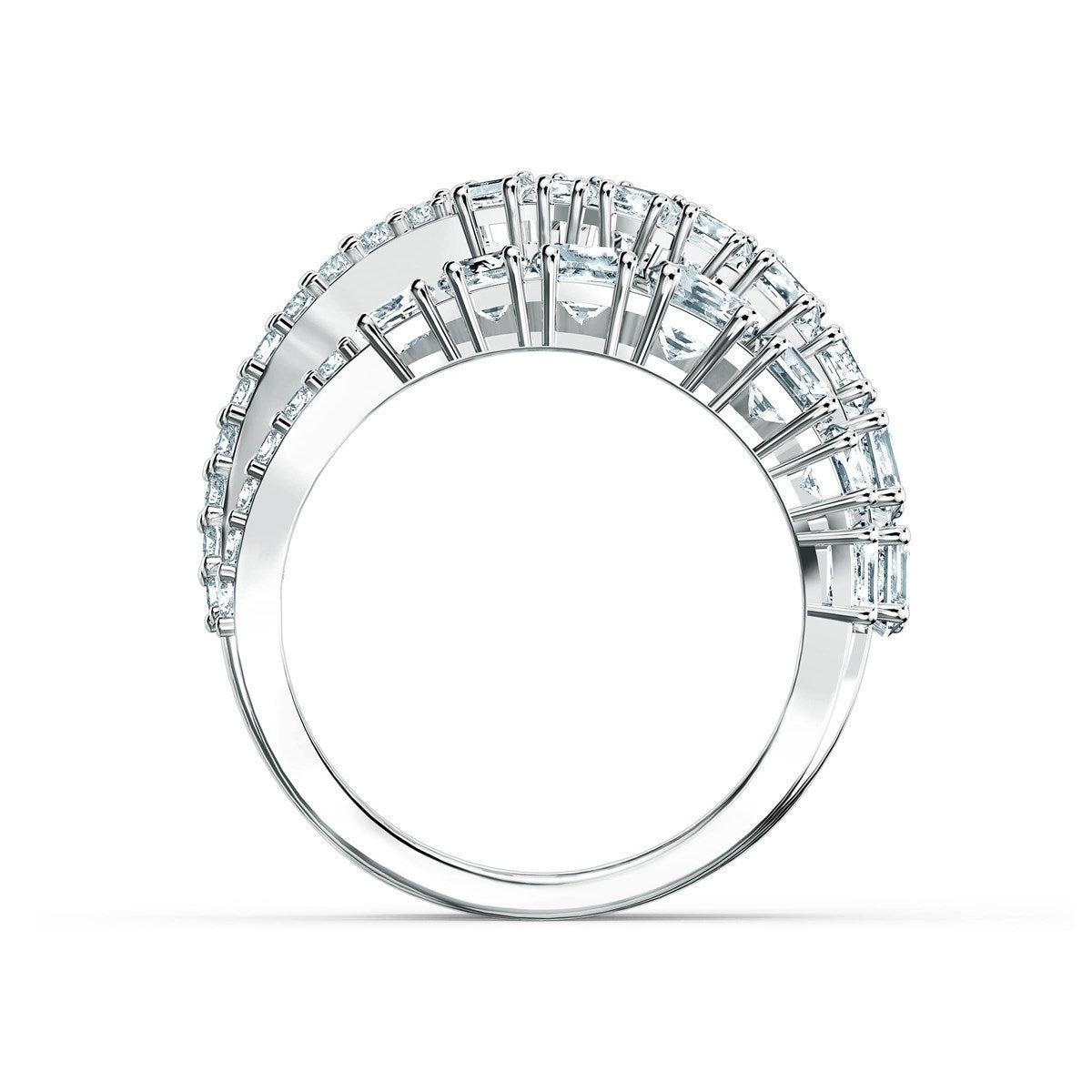 Swarovski Twist Wrap Pave Yüzük 50 5584656