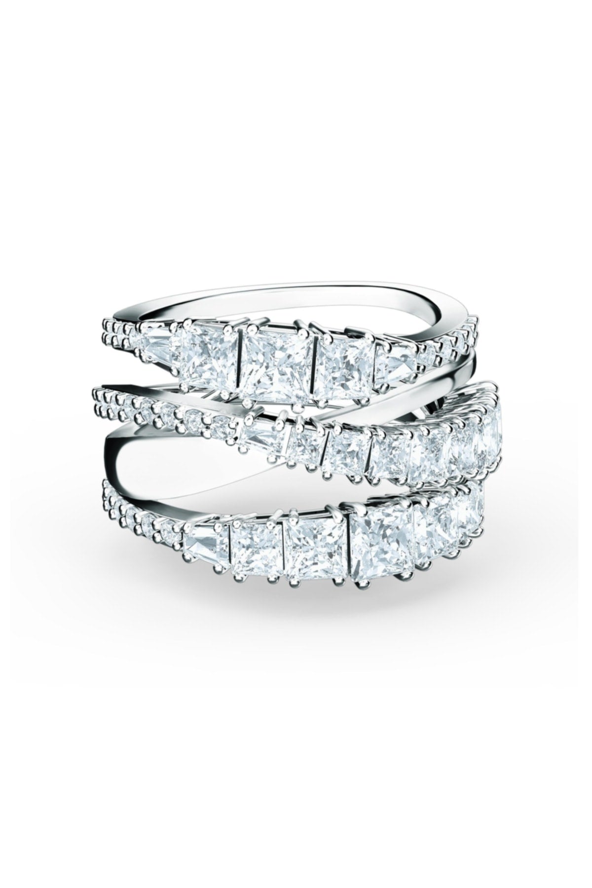 5584654 Yüzük Twıst-rıng Wrap Czwh-rhs Full Pave 60